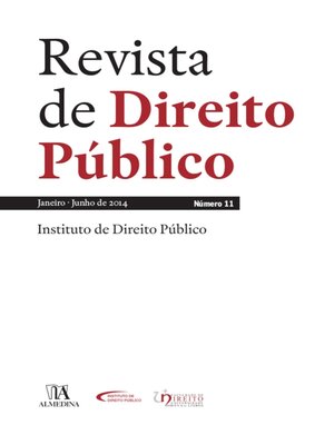 cover image of Revista de Direito Público--Ano VI, N.º 11--Janeiro/Junho de 2014